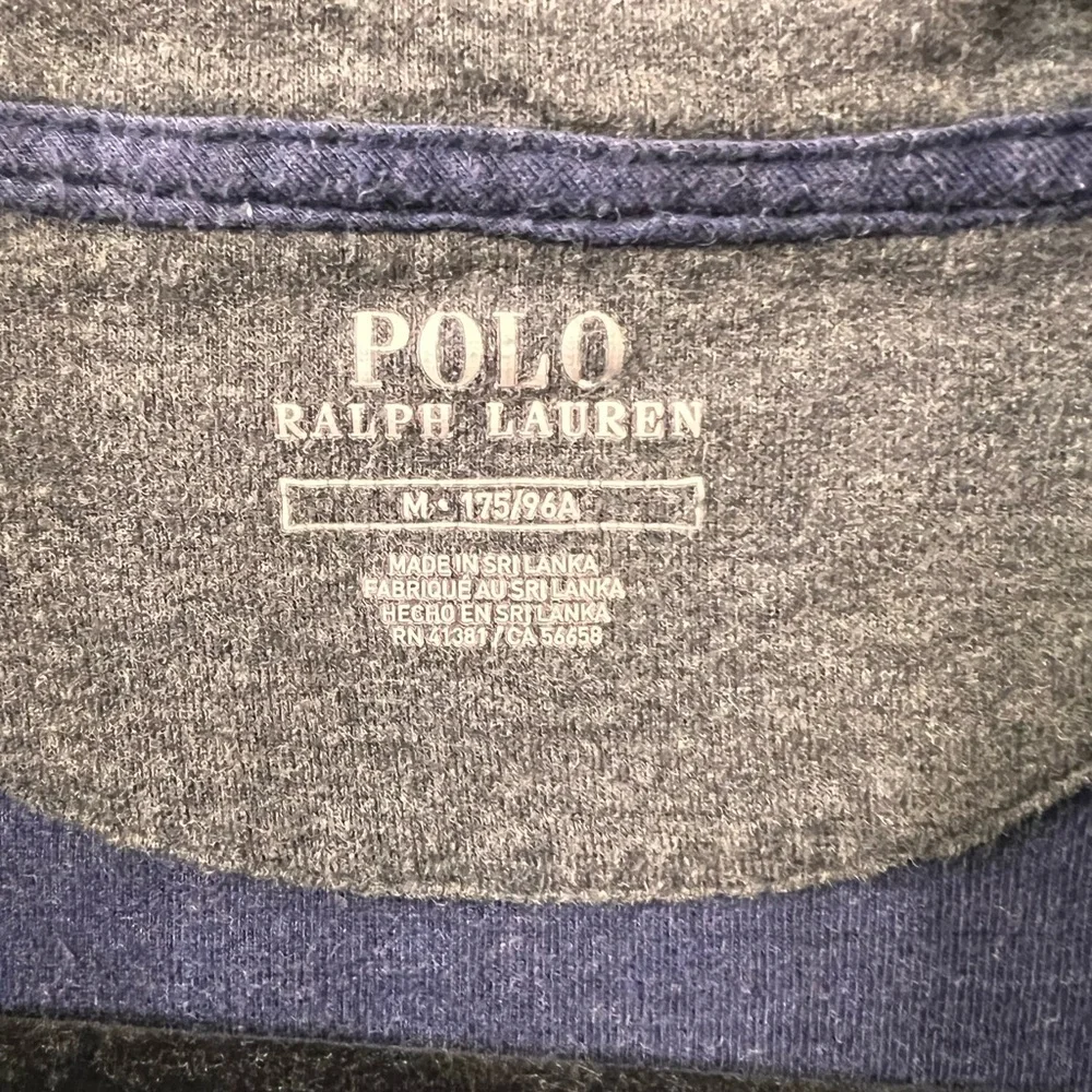 Polo Ralph Lauren Navy Quarter Zip Pullover Men’s Med Red Pony Mock Neck Sweater